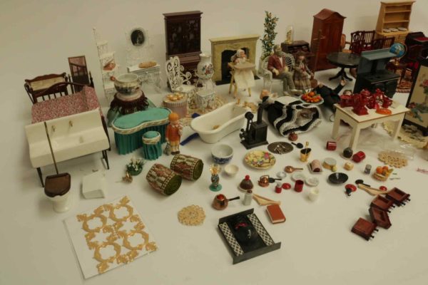 05 - 240.6_4 x Vintage Boxes of Dolls House Accessories_95833