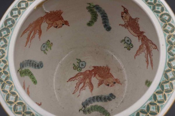 05 - 248.6_Modern Chinese Fish Bowl with Green and Gold Pattern_95841