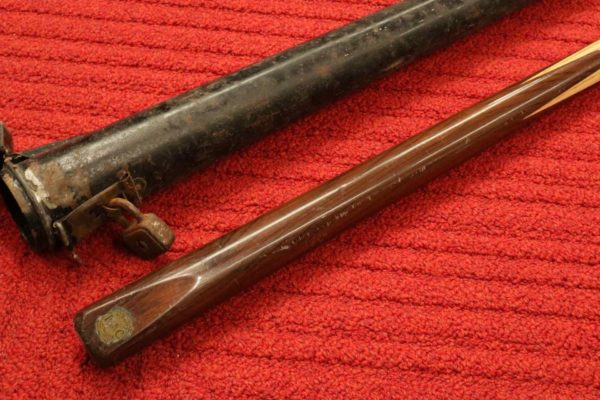 05 - 250.5_Vintage One Piece Snooker Cue by K and C Ltd London_95843