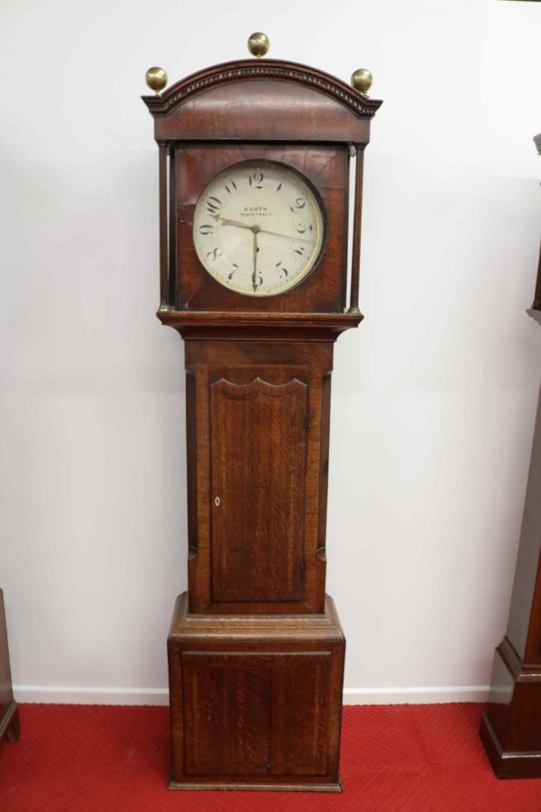 05 - 254.1_Booth Pontefract Original Grandfather Clock_96309