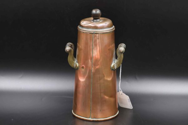 05 - 254.3_Victorian Copper Brass jacketed coffee pot_98753
