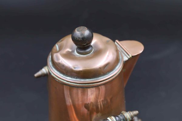 05 - 254.4_Victorian Copper Brass jacketed coffee pot_98753