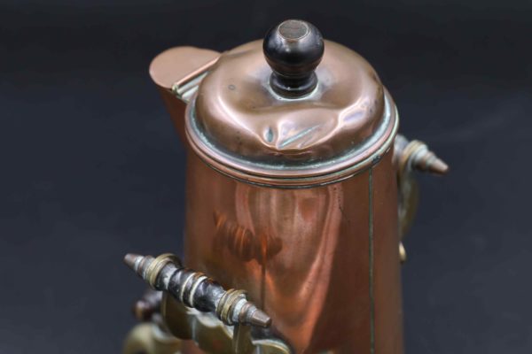 05 - 254.5_Victorian Copper Brass jacketed coffee pot_98753