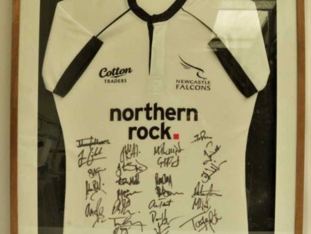 05 - 262.1_Signed Newcastle Falcons Rugby Shirt_95858