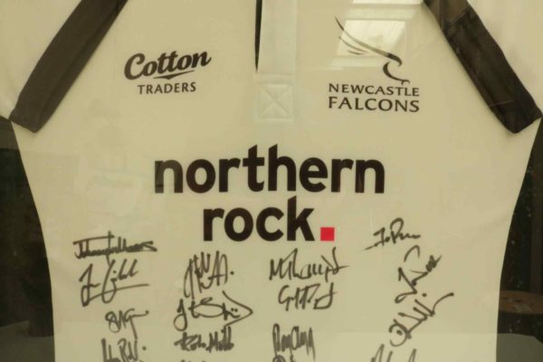 05 - 262.5_Signed Newcastle Falcons Rugby Shirt_95858