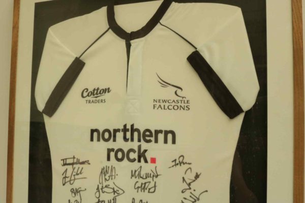 05 - 262.6_Signed Newcastle Falcons Rugby Shirt_95858