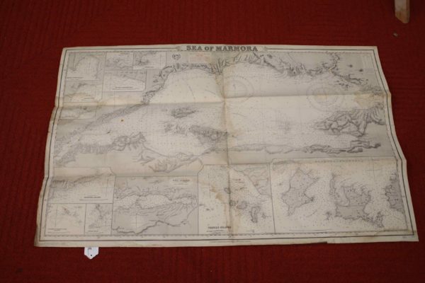 05 - 263.5_x2 1920s Sea Navigation Charts_98762