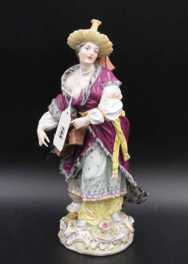 05 - 264.1_19th Century Potschappel Figurine Turkish Woman_95867