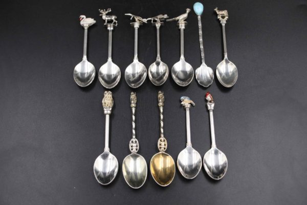 05 - 275.1_Collection of Silver Silver plated teaspoons_98774