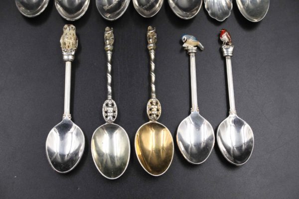 05 - 275.2_Collection of Silver Silver plated teaspoons_98774