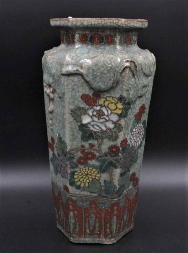 05 - 276.3_Crackle Glaze Japanese Vase_95918