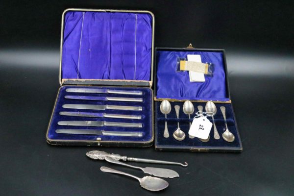 05 - 28.1_Collection of silver flatware_97584