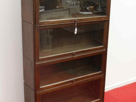 05 - 285.1_Vintage Stacking Glass Bookcase by Angus_95964