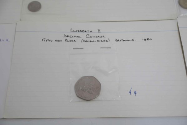 05 - 289.4_Mixed decimal coins including EEC 50p and NHS 50p_98936