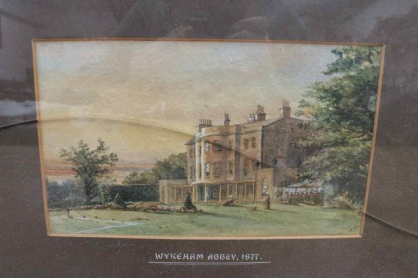 05 - 302.3_Watercolour of Wykeham Abbey Dated 1877_95998