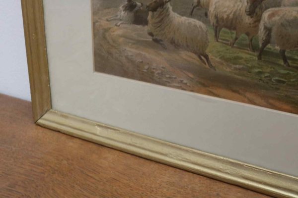 05 - 304.7_Henry Birtles Sheep and Cows Framed_96000