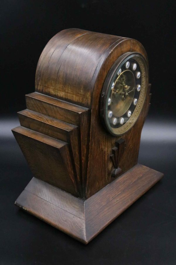 05 - 330.5_French Oak Mantle Clock_96026