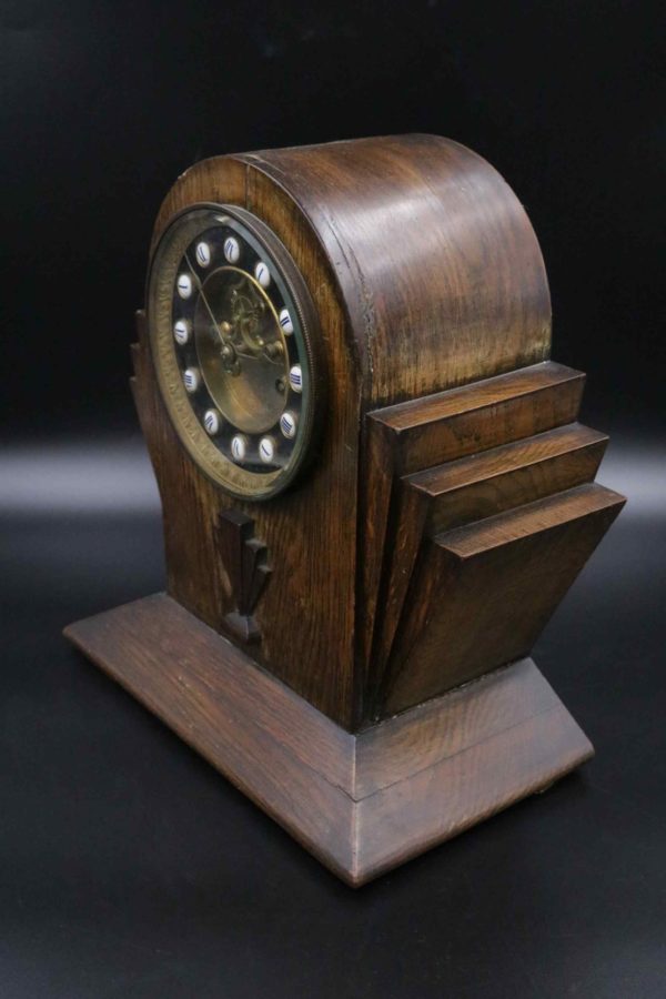 05 - 330.6_French Oak Mantle Clock_96026