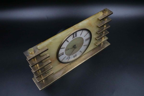 05 - 331.7_English 1930s Art Deco Mantle Clock_96027