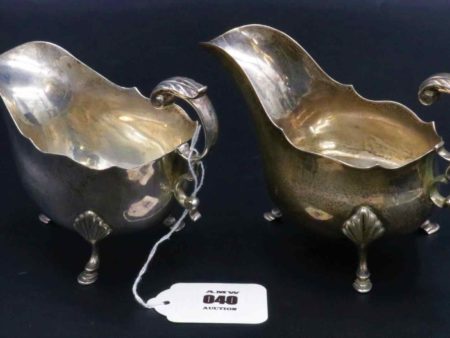 05 - 40.1_Silver Mappin and Webb Sauce Boats_95598