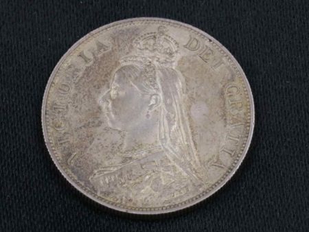 05 - 48.1_Victoria 1887 Double Florin Coin_95606