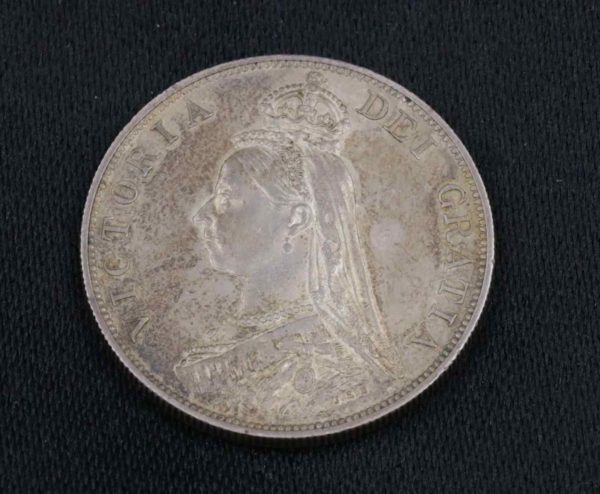 05 - 48.1_Victoria 1887 Double Florin Coin_95606