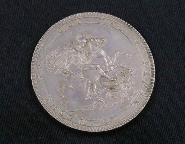 05 - 49.2_George III silver Crown 1818 Coin_95607