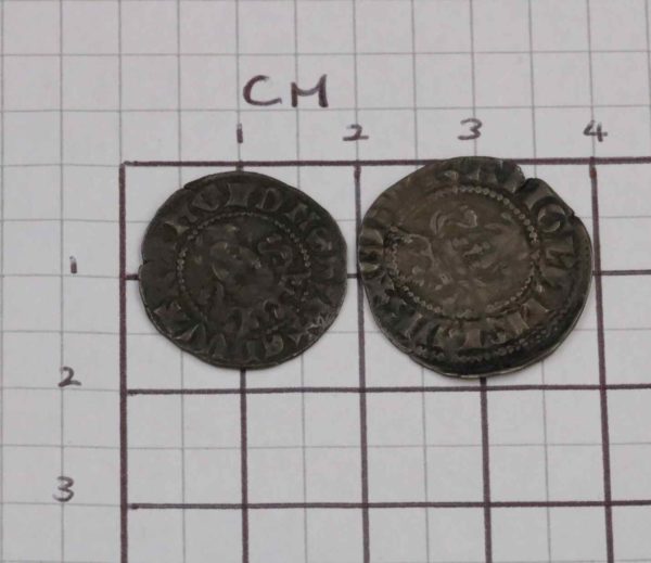 05 - 52.7_Edward 1 Pennies x 2 London Durham_95610