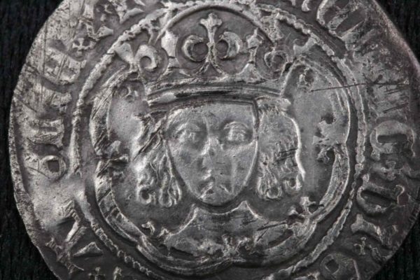 05 - 55.6_Henry VII Groat M.M Cross Crosset Coins_95613