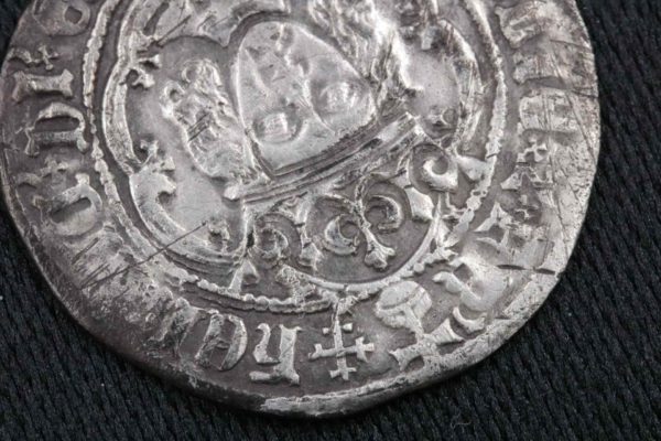05 - 55.8_Henry VII Groat M.M Cross Crosset Coins_95613