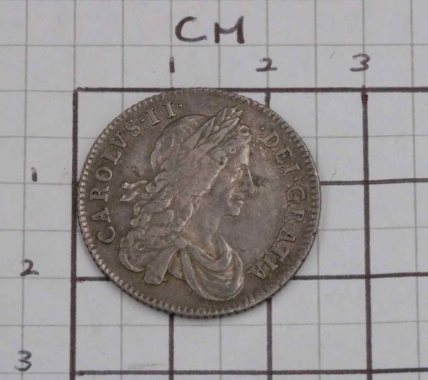 05 - 68.8_Charles II Shilling 1663 Good Detail_95626