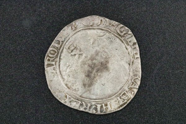 05 - 86.3_English Civil War Charles 1st Silver Shilling Coin_98326