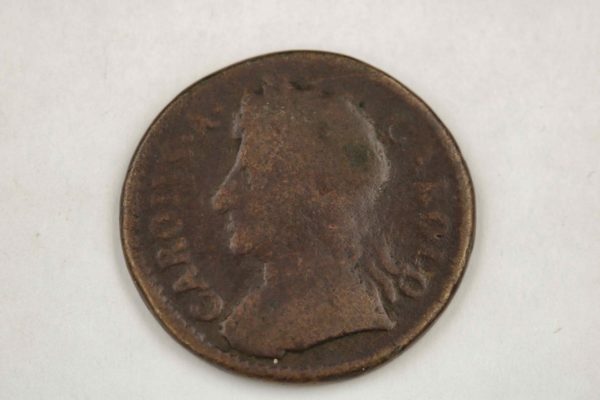 05 - 89.7_Victoria 1884 Farthing George III 1807 and King Charles II Coin 1674_98329