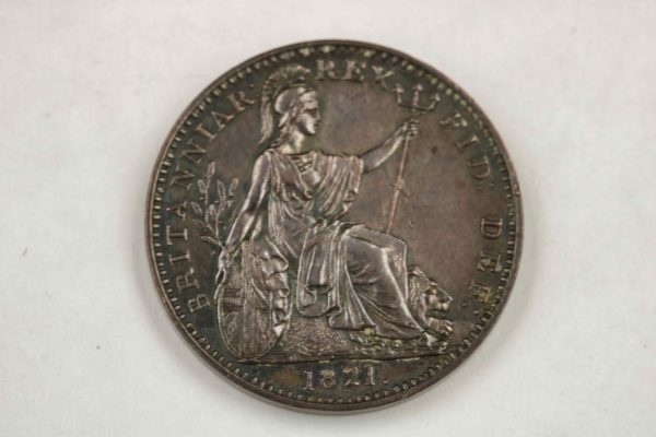 05 - 90.4_George III Farthing Coin 1821_98330