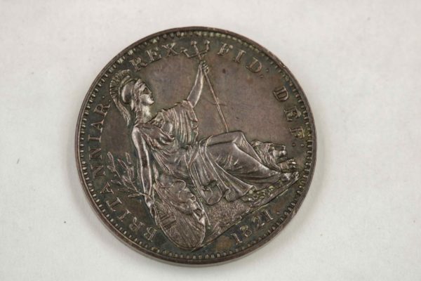 05 - 90.7_George III Farthing Coin 1821_98330