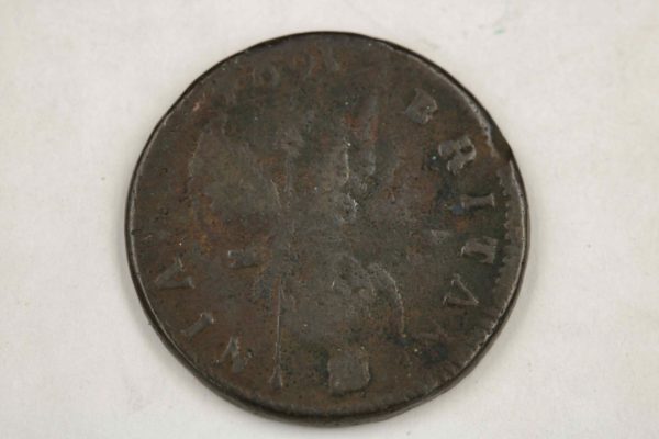 05 - 91.7_William and Mary 1694 Farthing_98331