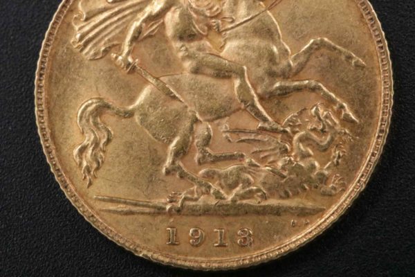 05 - 99.5_1913 George V Gold Half Sovereign_95657